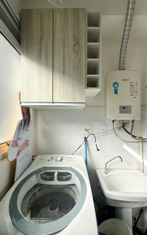 Apartamento à venda com 56m², 2 quartos e 1 vaga Apartamento à venda com 56m², 2 quartos e 1 vagaÁrea de Serviço