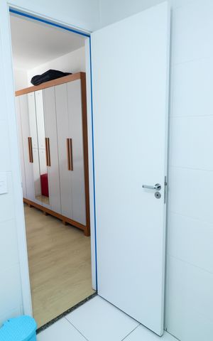Apartamento para alugar com 60m², 2 quartos e 1 vaga Apartamento para alugar com 60m², 2 quartos e 1 vagaBanheiro da Suíte 1