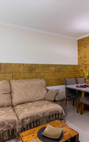 Casa de condomínio à venda com 72m², 2 quartos e 2 vagasSala de Estar e Jantar