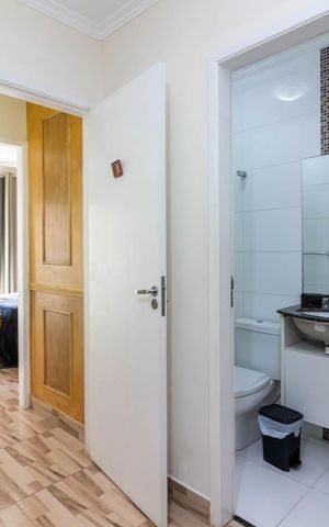 Casa de condomínio à venda com 72m², 2 quartos e 2 vagasSuíte 2