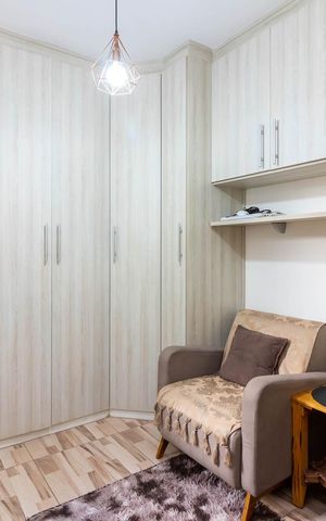 Casa de condomínio à venda com 72m², 2 quartos e 2 vagasSuíte 2