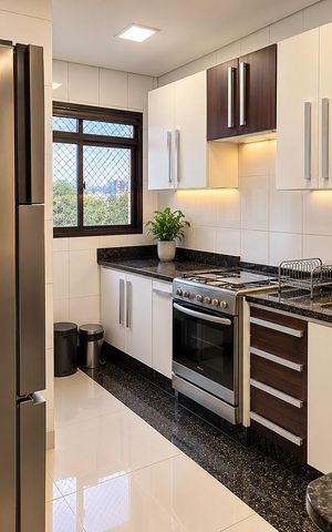 Apartamento à venda com 211m², 3 quartos e 3 vagas Apartamento à venda com 211m², 3 quartos e 3 vagasCozinha