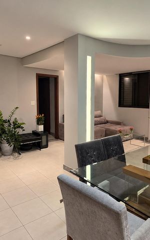 Apartamento à venda com 211m², 3 quartos e 3 vagas Apartamento à venda com 211m², 3 quartos e 3 vagasSala
