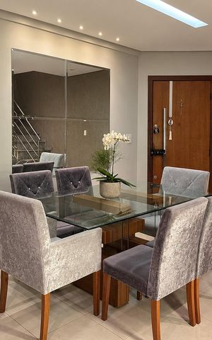 Apartamento à venda com 211m², 3 quartos e 3 vagas Apartamento à venda com 211m², 3 quartos e 3 vagasSala