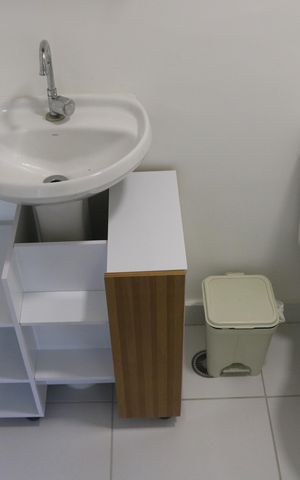 Apartamento para alugar com 27m², 1 quarto e sem vagaBanheiro