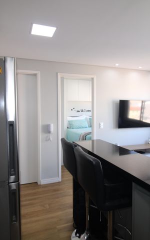 Apartamento à venda com 34m², 2 quartos e sem vagaSala / Cozinha