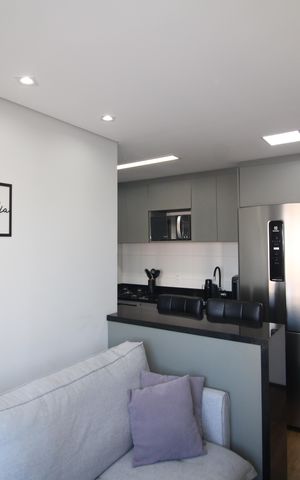 Apartamento à venda com 34m², 2 quartos e sem vagaSala / Cozinha