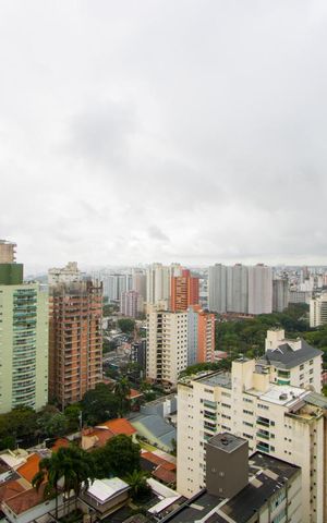 Apartamento à venda com 296m², 4 quartos e 4 vagas Apartamento à venda com 296m², 4 quartos e 4 vagasVista da varanda