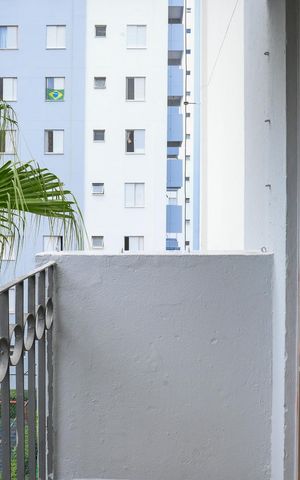 Apartamento à venda com 53m², 2 quartos e 1 vaga Apartamento à venda com 53m², 2 quartos e 1 vagaVaranda