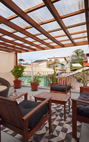 Casa para alugar com 130m², 2 quartos e 1 vagaTerraço