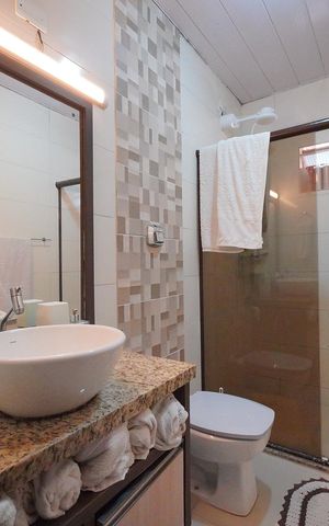 Casa para alugar com 130m², 2 quartos e 1 vagaBanheiro Social