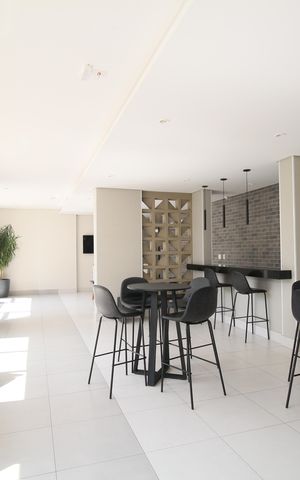 Apartamento para alugar com 45m², 2 quartos e 1 vagaÁrea comum - Salão de festas