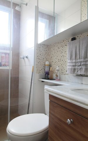 Apartamento para alugar com 45m², 2 quartos e 1 vagaBanheiro
