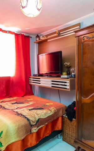 Apartamento à venda com 49m², 2 quartos e 1 vagaQuarto 2