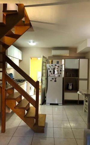 Casa de condomínio para alugar com 120m², 2 quartos e 1 vaga
