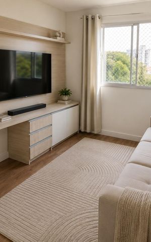 Apartamento à venda com 49m², 1 quarto e 1 vaga Apartamento à venda com 49m², 1 quarto e 1 vagaSala