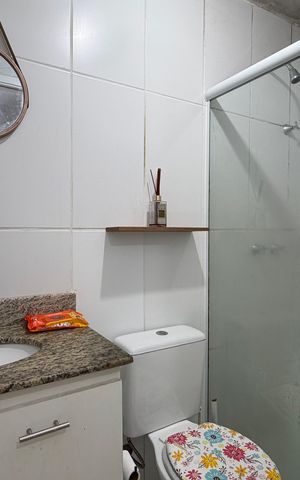 Apartamento à venda com 37m², 1 quarto e 1 vaga Apartamento à venda com 37m², 1 quarto e 1 vagaBanheiro