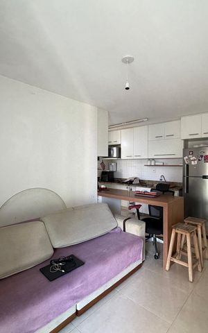 Apartamento à venda com 37m², 1 quarto e 1 vaga Apartamento à venda com 37m², 1 quarto e 1 vagaSala