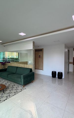 Apartamento à venda com 37m², 1 quarto e 1 vaga Apartamento à venda com 37m², 1 quarto e 1 vagaHall