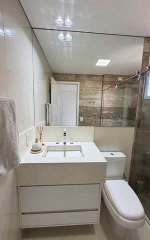 Apartamento à venda com 67m², 2 quartos e 2 vagas Apartamento à venda com 67m², 2 quartos e 2 vagasBanheiro