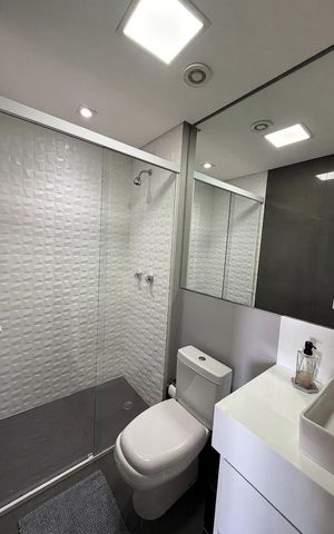 Apartamento à venda com 67m², 2 quartos e 2 vagas Apartamento à venda com 67m², 2 quartos e 2 vagasBanheiro