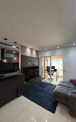 Apartamento à venda com 67m², 2 quartos e 2 vagas Apartamento à venda com 67m², 2 quartos e 2 vagasSala