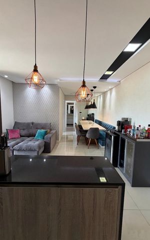 Apartamento à venda com 67m², 2 quartos e 2 vagas Apartamento à venda com 67m², 2 quartos e 2 vagasSala