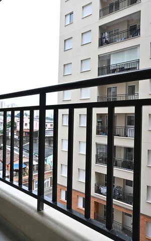 Apartamento para alugar com 43m², 2 quartos e 1 vagaVaranda