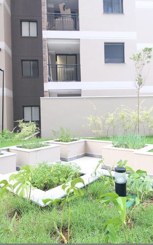 Apartamento à venda com 39m², 2 quartos e sem vagaÁrea comum / horta