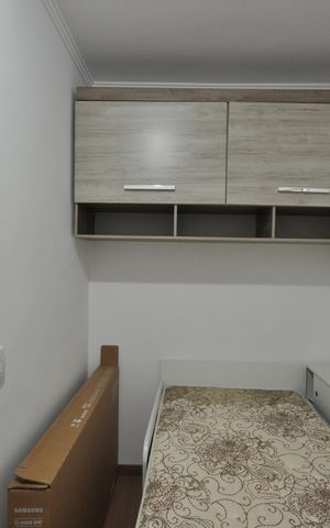 Casa de condomínio à venda com 48m², 2 quartos e 1 vagaQuarto 2