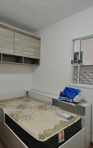Casa de condomínio à venda com 48m², 2 quartos e 1 vagaQuarto 2