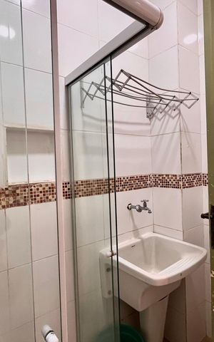 Apartamento para alugar com 33m², 1 quarto e sem vaga Apartamento para alugar com 33m², 1 quarto e sem vagaBanheiro