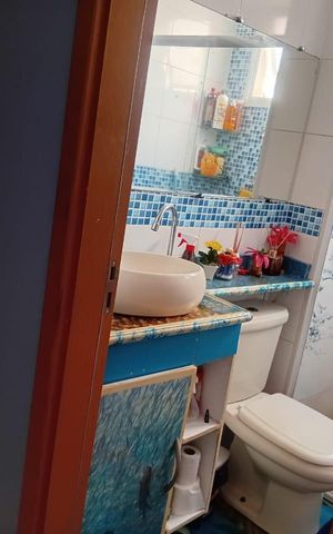 Apartamento à venda com 47m², 1 quarto e 1 vaga Apartamento à venda com 47m², 1 quarto e 1 vagaBanheiro