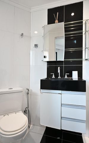 Apartamento à venda com 43m², 1 quarto e 1 vagaBanheiro Suíte 
