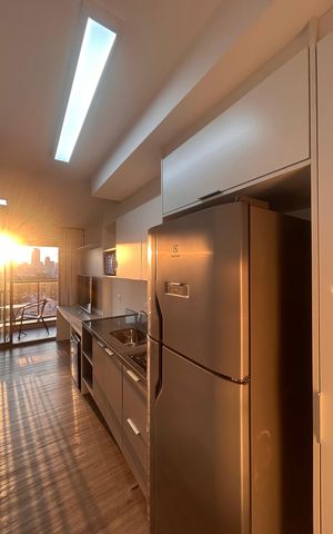 Studio à venda com 25m², 1 quarto e sem vaga Studio à venda com 25m², 1 quarto e sem vagaCozinha