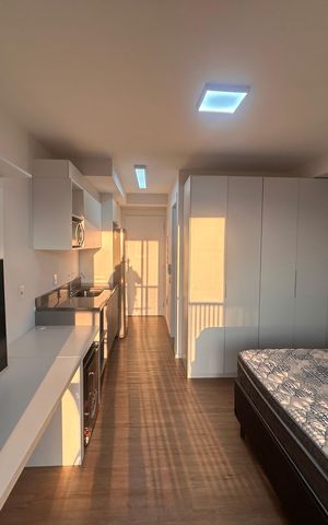Studio à venda com 25m², 1 quarto e sem vaga Studio à venda com 25m², 1 quarto e sem vagaQuarto