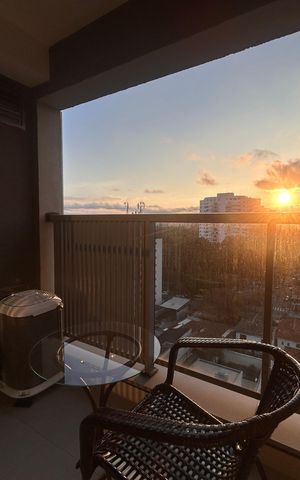 Studio à venda com 25m², 1 quarto e sem vaga Studio à venda com 25m², 1 quarto e sem vagaVaranda