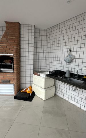 Apartamento para alugar com 257m², 3 quartos e 2 vagas Apartamento para alugar com 257m², 3 quartos e 2 vagasVaranda gourmet