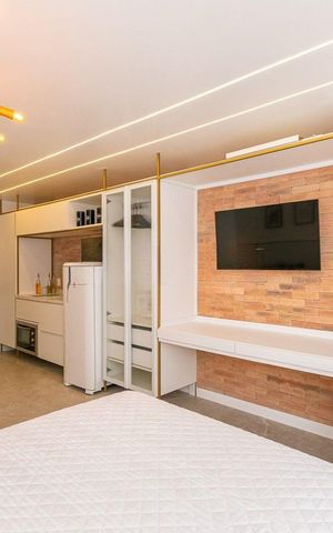 Apartamento à venda com 37m², 1 quarto e sem vaga Apartamento à venda com 37m², 1 quarto e sem vagaStudio