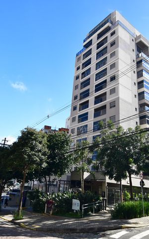 Apartamento à venda com 40m², 1 quarto e 1 vagaFachada do Prédio