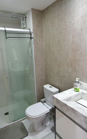 Apartamento à venda com 40m², 1 quarto e 1 vagaBanheiro