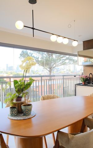 Apartamento à venda com 140m², 3 quartos e 2 vagasVaranda