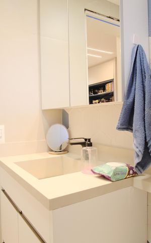 Apartamento à venda com 140m², 3 quartos e 2 vagasBanheiro da Suíte 3