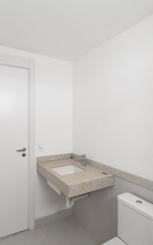 Apartamento à venda com 90m², 3 quartos e 2 vagasBanheiro da Suíte