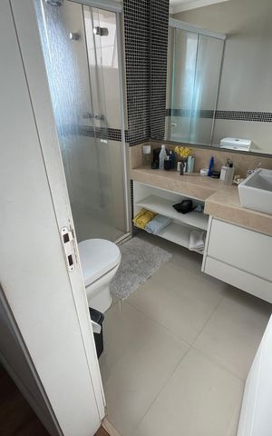 Apartamento à venda com 141m², 3 quartos e 2 vagas Apartamento à venda com 141m², 3 quartos e 2 vagasBanheiro da Suíte 3