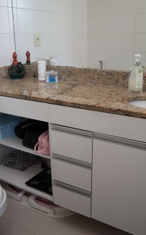 Apartamento à venda com 81m², 3 quartos e 1 vagaBANHEIRO 2 SUITE