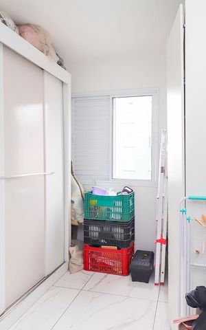 Apartamento à venda com 49m², 2 quartos e 1 vagaQuarto 2