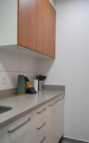 Apartamento à venda com 66m², 2 quartos e 1 vagaCozinha