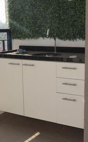 Apartamento à venda com 57m², 2 quartos e 1 vagaVaranda