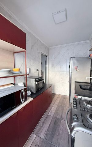 Apartamento à venda com 48m², 1 quarto e sem vaga Apartamento à venda com 48m², 1 quarto e sem vagaCozinha